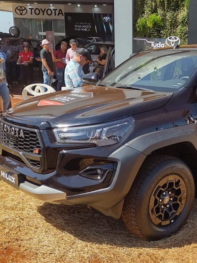 Agrishow dá destaque para a nova Toyota Hilux GR-Sport 2024